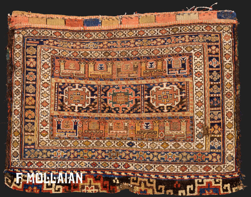 Antique Persian Sirjan Sella Rug n°:83943680
